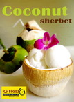 Coconut sherbet